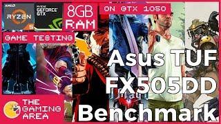 Asus TUF FX505DD Gaming Tests | 15 Games (New Update)