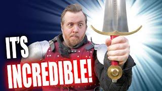 YOU NEED TO SEE THIS SWORD! - It's THICK and incredible! - Phillipe IV Sword from Deepeeka