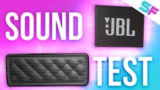 AmazonBasics Portable Speaker (BSK30) vs JBL Go - Sound Test