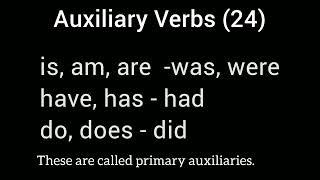 Auxiliary verbs എത്ര? ഏതെല്ലാം| Grammar for beginners |primary auxiliary |model auxiliaries |Grammar