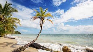 Caribbean Beach MusicRelaxing Tropical Bossa Nova with Ocean Waves Sounds for Good Mood
