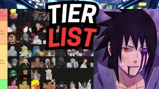 TIER LIST FOR ANIME ADVENTURES!