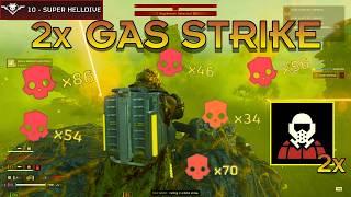 Helldivers 2 - double gas strike is how you farm endless killstreaks