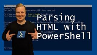 Parsing HTML Files with PowerShell