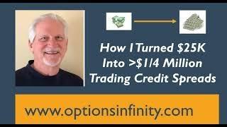 How I Turned $25K Into $1/4 Million Trading Credit Spreads