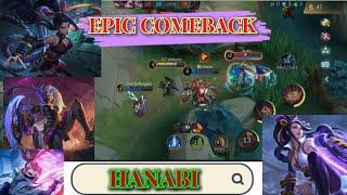 HANABI EPIC COMEBACK | MOBILE LEGENDS RANK MODE