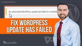 Fix An automated WordPress update has failed to complete WordPress