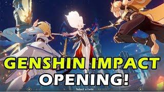 Genshin Impact Opening Cutscene English