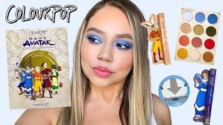 COLOURPOP X AVATAR THE LAST AIRBENDER COLLECTION | SWATCHES, REVIEW + TUTORIAL | Makeupbytreenz