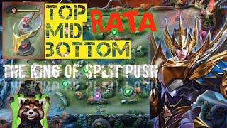 tutorial zilong split push turret || pencuri turret lawan mobile legends