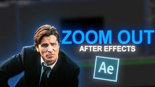 Smooth Zoom Out's I After Effects Tutorial