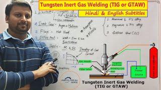 TIG WELDING | GTAW WELDING | TUNGSTEN INERT GAS WELDING | GAS TUNGSTEN ARC WELDING | PRINCIPLE & USE