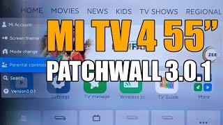 Mi TV 55" Patchwall 3.0.1 Update