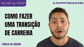 Tem que aprender a fazer transição de carreira | RiContigo #008