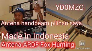 Antena Hand Beam ARDF Fox Hunting made in Indonesia karya anak bangsa