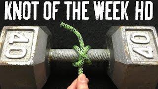 How to Tie the Constrictor Knot - ITS Knot of the Week HD