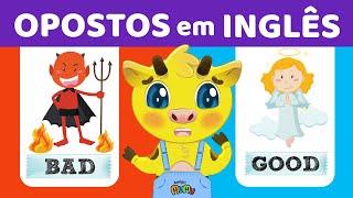 OS OPOSTOS EM INGLÊS | AULA DE INGLÊS INFANTIL AMIGO MUMU