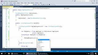 WPF & MVVM   12 Create Service Using EntityFramework