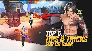 NEW - CS RANK ( TOP-5 TIPS ) || GRANDMASTER TIPS FOR CLASH SQUAD