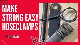 DIY Hose Clamps for pipe, hoses, hammer handles, endless
