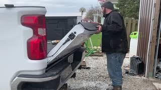 Removing tailgate 2020 Chevy Silverado