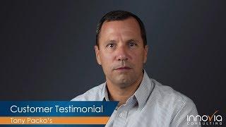 Innovia Consulting Testimonial - Tony Packo's