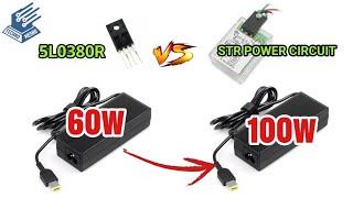 دائرة  مذبذب | تعديل ايسى الباور | STR power oscillator circuit