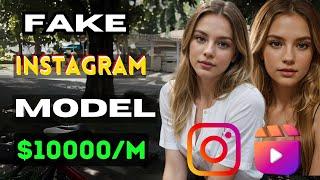 Create Hyper Realistic Fake AI Instagram Model || AI Influencer || Step by Step Tutorial