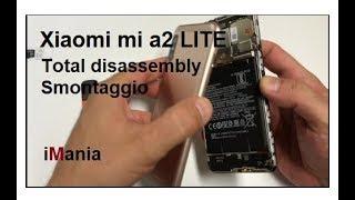 Xiaomi MI A2 LITE disassembly screen battery smontaggio! schermo batteria vetro lcd (redmi 6 pro)