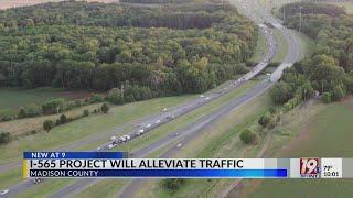 I-565 Widening Project Will Alleviate Traffic Congestion | Sept. 19, 2024 | News 19 at 10 p.m.