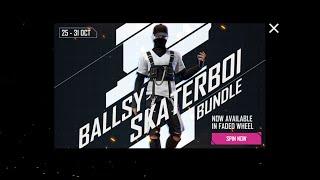 BALLSY SKATERBOI BUNDLE FREE FIRE NEW FADED WHEEL EVENT NEW EVENT