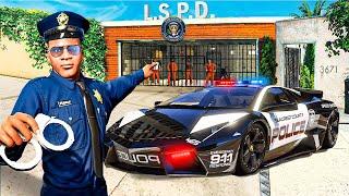 TÔI BIẾN NHÀ FRANKLIN Thành TRỤ SỞ CẢNH SÁT Trong GTA 5! ‍️