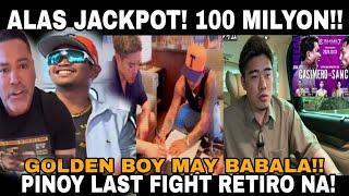 CASIMERO NAKA JACKPOT! 100 MILYON FIGHT CONTRACT! INOUE KINABAHAN! ROMERO DUNO NAGRETIRO NA! FLOYD?