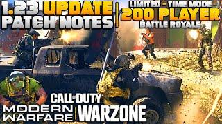 1.23 Update - New Weapon Buffs, Grau Nerf, 200 Player Warzone & More | MW Multiplayer/WARZONE | JGOD