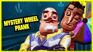 SPIN THE MYSTERY WHEEL PRANK - Hello Neighbor Mod