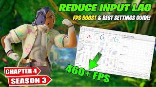 Fortnite Chapter 4 Season 3 FPS Boost & Reduce Input Lag |Fortnite Chapter 4 Season 3 Settings Guide