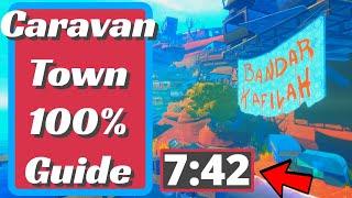 Caravan Town 100% Guide All Notes And Blueprints - Raft