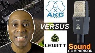 AKG C414B-ULS VS LEWITT AUDIO LCT 440 PURE VS AKG C3000 Which is Better?