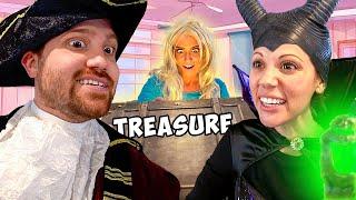 Elsa, Maleficent, and Captain Hook Magic Pretend Play Treasure Box!