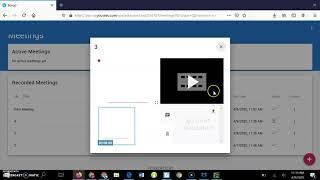 Brightspace Meeting Videos