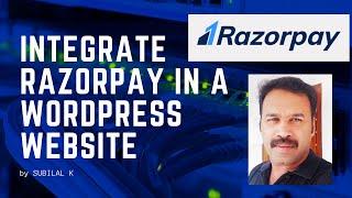 How to integrate Razorpay payment gateway in Wordpress? [Malayalam]