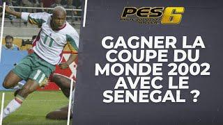 PES 6 en live : Je tente de remporter la Coupe du Monde 2002 avec le Sénégal !