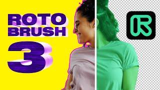 AE Rotobrush 3 VS Runway ML Greenscreen tool