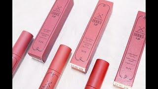 [ Kbeauty ] TCFS - Art Class Nuage Lip swatches N.6,7,8