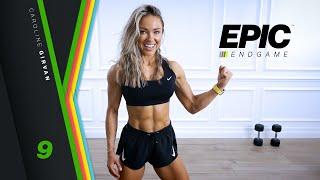 FLUID Full Body Workout with Dumbbells | EPIC Endgame Day 9