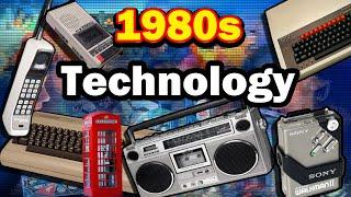 1980s Technology (Taking a Trip down Memory Lane)