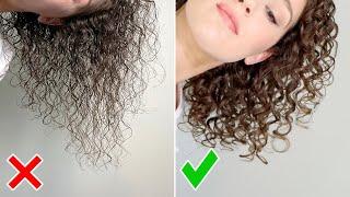8 Mistakes that Cause Stringy Curls + How to Get Clumps