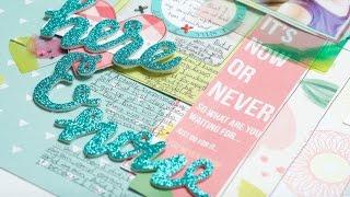 Scrapbooking Process: Here and Now