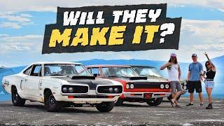 Driving MUSCLE CARS 2,200 Miles Across AMERICA!