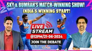 SKY & Bumrah's Match-Winning Show! | India's Winning Start! | Live with Cheeka & Ani